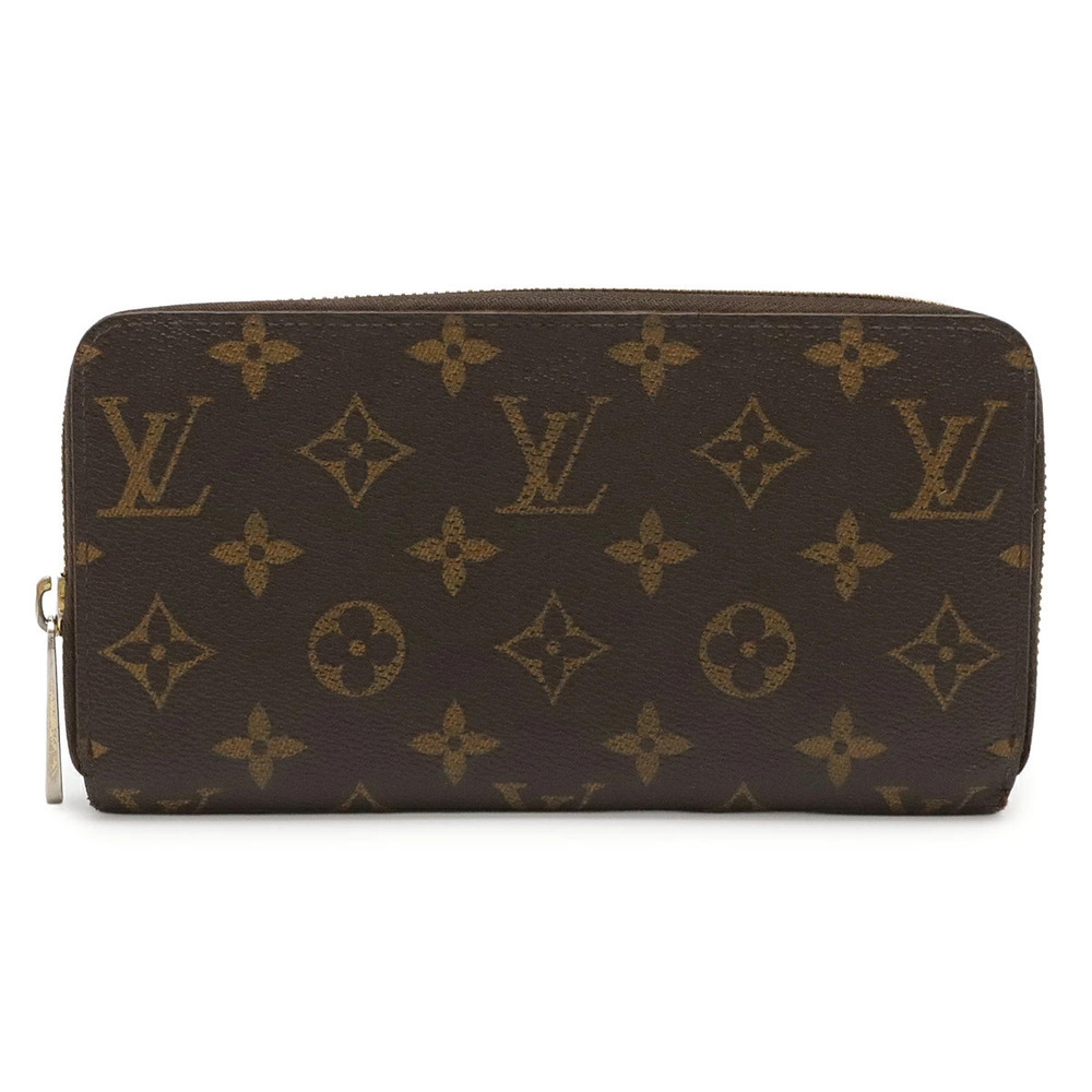 LOUIS VUITTON Monogram Zippy Wallet Round Zipper Long